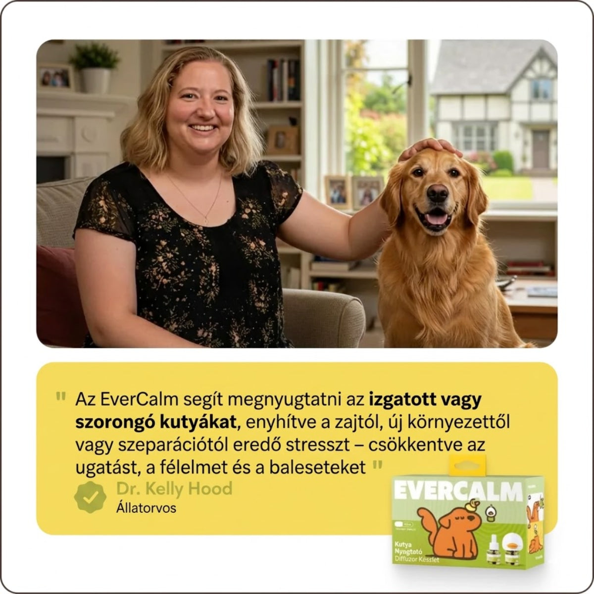 EVERCALM - Kutya Nyugtató Diffúzor Készlet